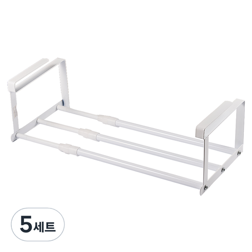 아케이바이 길이조절 선반 걸이, 5세트