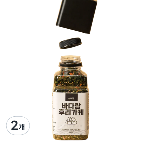 [오차즈케 김가루] 산이랑 바다랑 후리가케, 2개, 140g
