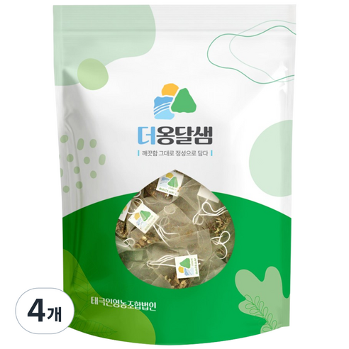 더옹달샘 국산 볶은 작두콩차 1g x 100개입 PLA 안심 티백차