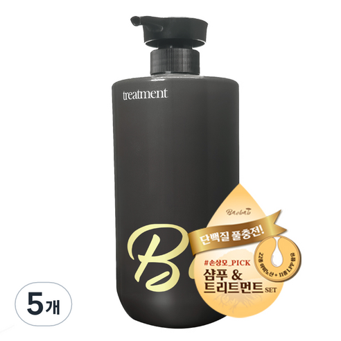 라온바오밥 1+1 약산성 미용실 단백질샴푸, 5개, 930ml