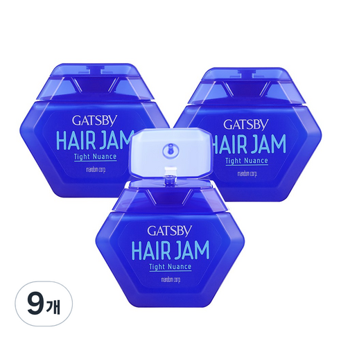 갸스비 헤어잼 타이트 뉘앙스, 110ml, 9개