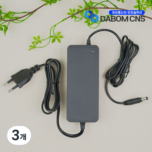 국산 아답터 dc 12V 2A 직류전원장치 ADAPTOR, 3개