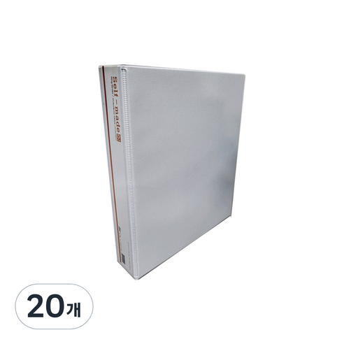 백색투명3공D링바인더(A4/5cm)단위상품, 20개
