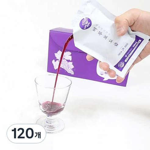 고당도 영천 머루포도즙 100ml, 120개