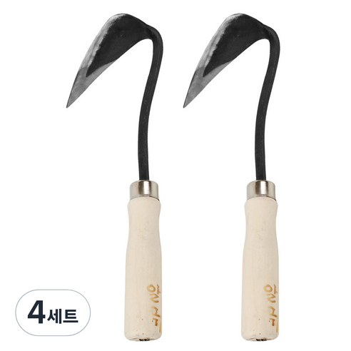 카시안 파호미 (902) KA 원예 조선 만능 텃밭 농기구 분갈이 원예용품, 4세트