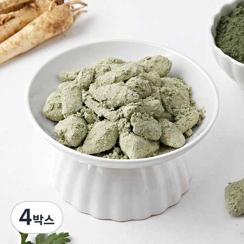 조은나래 쑥 콩고물 도라지정과 건강간식, 4박스, 120g
