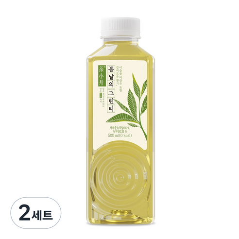봄날의 그린티, 2세트, 6개입, 500ml