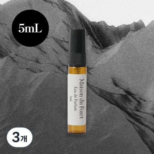 메종듀포레 블랑쉬 향 니치향수 오 드 퍼퓸, 3개, 5ml
