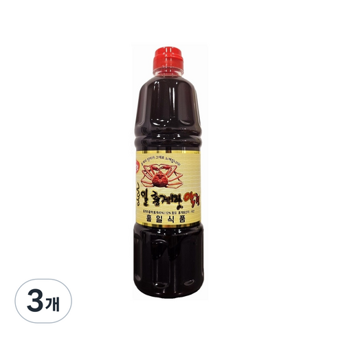 홍일점 홍게맛액젓, 900ml, 3개