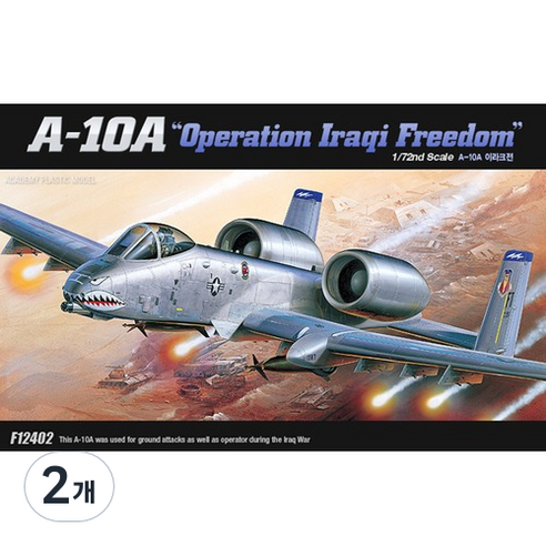 1/72 A-10A 이라크전(12402), 2개