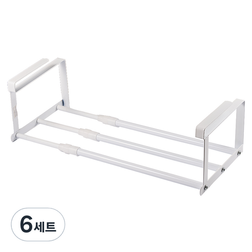아케이바이 길이조절 선반 걸이, 6세트