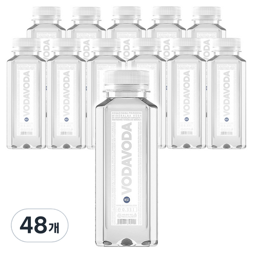 보다보다 미네랄 워터 생수, 330ml, 48개