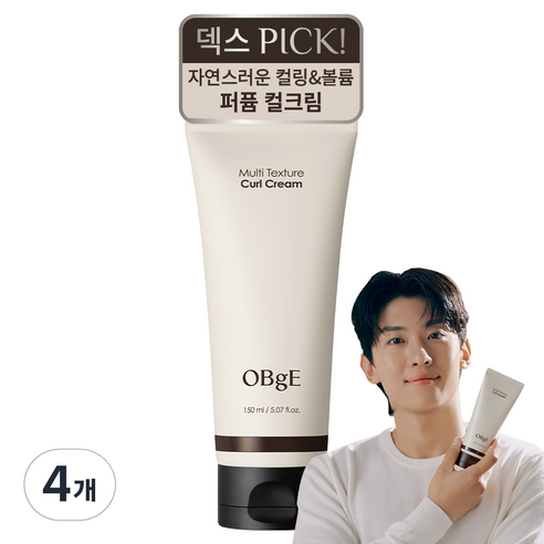 OBge 멀티 텍스처 컬크림, 4개, 150ml