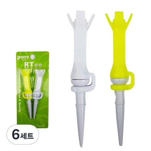 기능성 골프티, 6세트