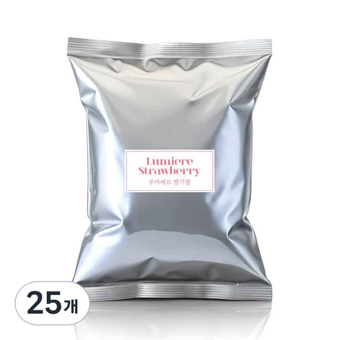 파베글라스 루미에르 컴파운드 코인 코팅 딸기초콜릿, 1kg, 25개