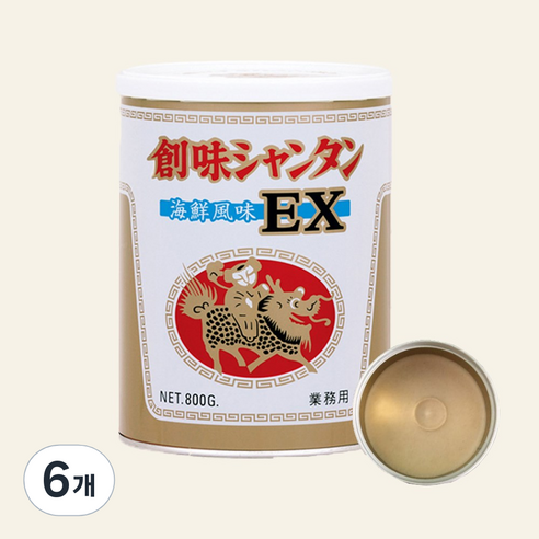 소미 샨탄 EX - 만능복합양념 산탄 중화요리 조미료 볶음밥 중식소스 샨탄이엑스, 800g, 6개