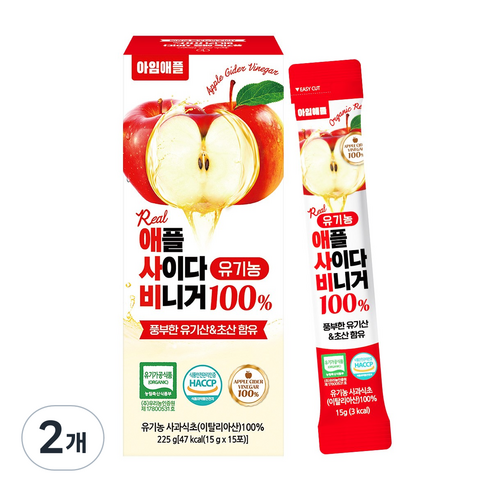 멈추지 않는 붓기에 지쳤다면? 아임애플 유기농 애사비로 가뿐한 아침을! 애사비박스