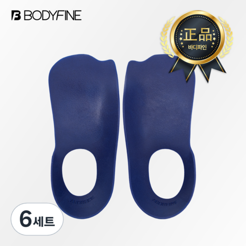 BODYFINE 바디파인 아치 서포트 1등 아치파인 아치깔창 핏블리 [이봉주 깔창], 6세트