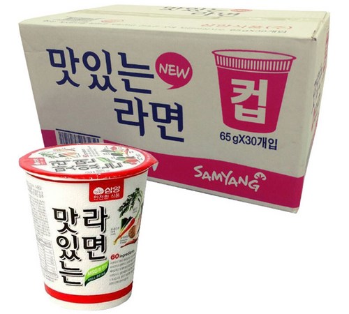 삼양 맛있는 라면 특징