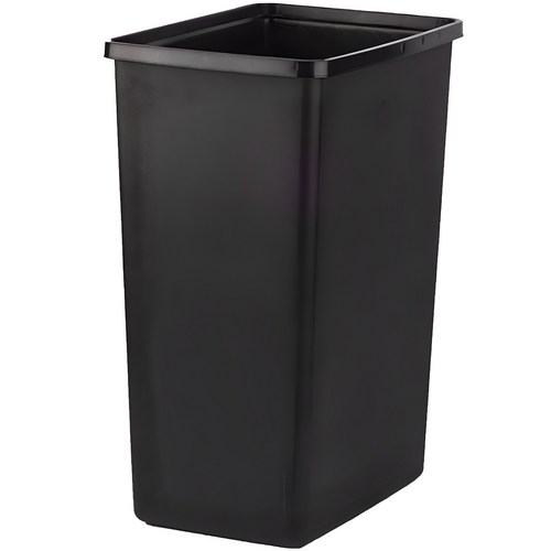 바이굿즈 분리수거 쓰레기통 75L, 검정, 59 x 30.5 x 42.5 cm