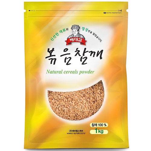 배대감 볶음참깨, 1kg, 1개