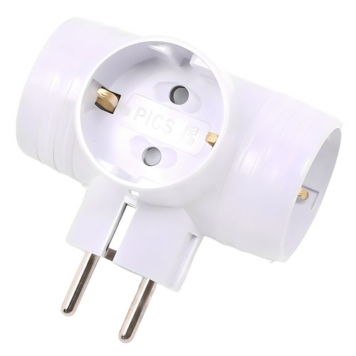 에코파워탭 T자 멀티탭 3구 EPM-403T, 8.5cm, 1개