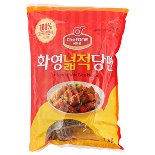 쉐프원화영넓적당면