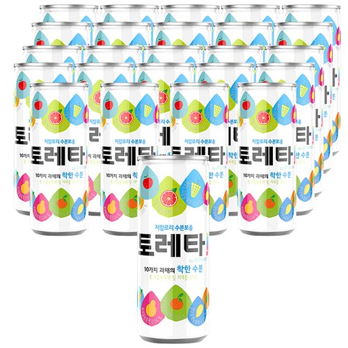 토레타 이온음료 캔, 240ml, 30개 - 이온음료 추천