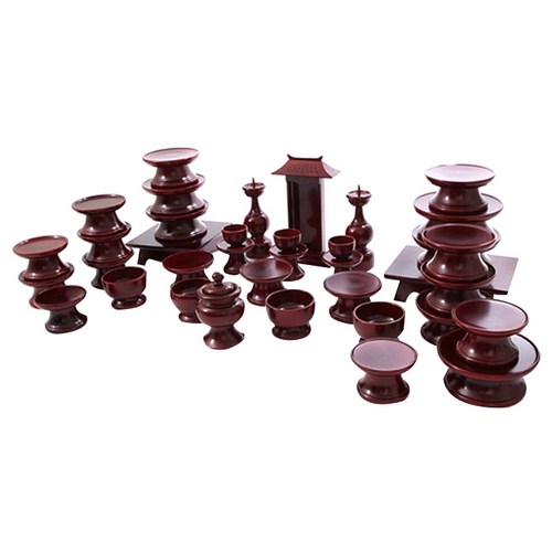 남원목기 국산 오리목 제기세트, 1세트, 오리목 37p