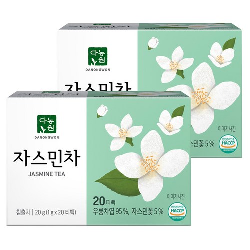 다농원 자스민차, 1g, 20개입, 2개