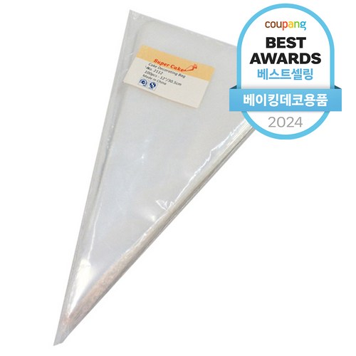 신일홈베이킹 SL 비닐짤주머니 12인치, 단품, 100개