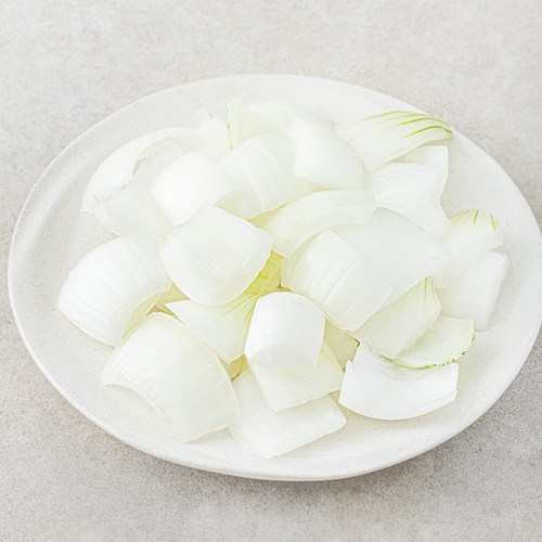 양파깍둑썰기