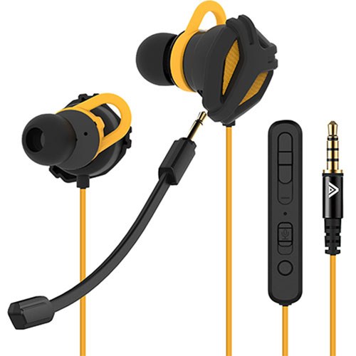 사운드판다 드라이버 게이밍 이어폰 10mm, YELLOW, SPE-G9 Light - 게이밍 헤드셋 추천