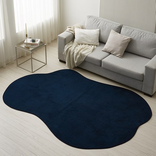 럭스 웨이브 사계절 워셔블 비정형 러그 카페트