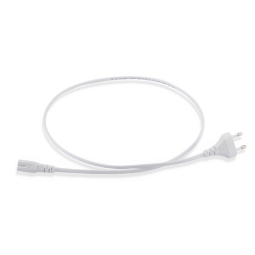 삼정 컴퓨터 모니터 파워 전원 케이블 일자브래트형 / 8자 WHITE AC 220V, 1개, 3m
