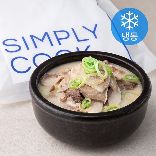 심플리쿡 고기 가득 리얼 돼지국밥 (냉동), 630g, 2개