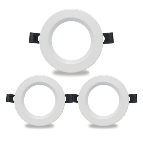 샤미즈 방충 방진 다운라이트 CAN LED 매입등 주백색 5W, 3개