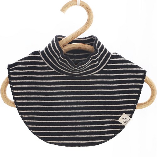 주누하우스 아동용 스트라이프 반목 페이크 목폴라