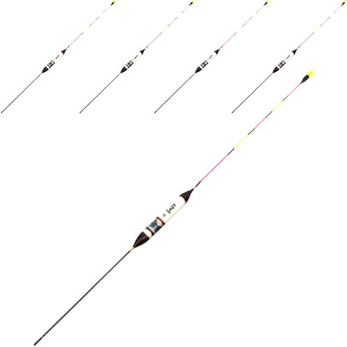 도도 싸파 나노 일자 대물 붕어 민물 낚시찌 40cm, 혼합색상, 5개