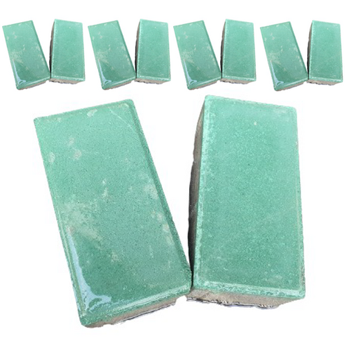 프리미엄 라인 60T 인터록킹 I형 인도블럭 벽돌, 녹색, 10개