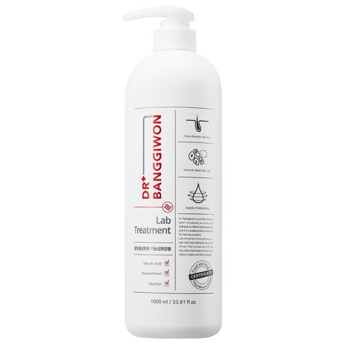 닥터방기원 랩 탈모 기능성 헤어트리트먼트, 1L, 1개