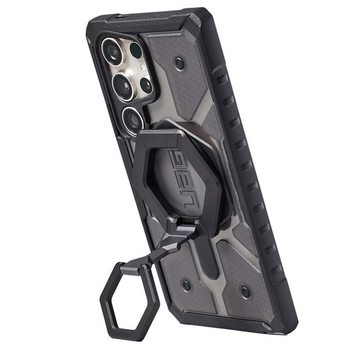 유에이지 맥세이프 ********* 스마트링 거치대, 블랙 + 실버, 1개