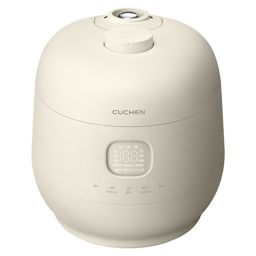 쿠첸 브레인 미니 IH 압력밥솥 3인용, CRT-TWK0370CY, 크림옐로우