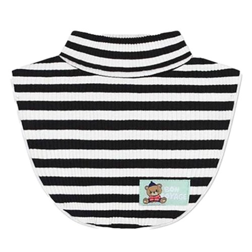 밀크마일 아동용 테디베어포인트 스트라이프 레이어드 반폴라