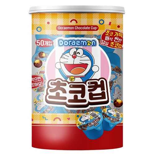 도라에몽 초코컵, 50개, 11g