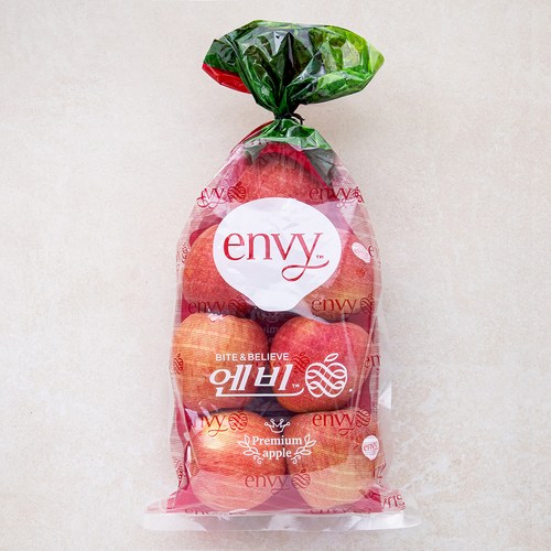 당도선별 엔비(envy) 사과, 1.5kg(6~8입), 1봉 - 예산 사과 추천