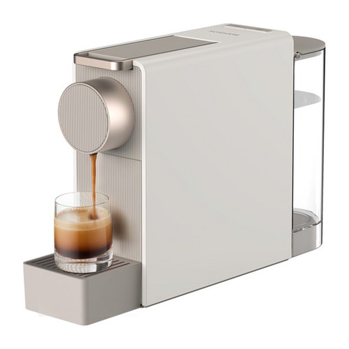 [쿠팡수입] SCISHARE 네스프레소 호환 캡슐 커피 머신, S1201(아이보리)