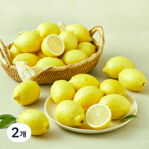 더네이처 레몬 31~33입, 2개, 3kg