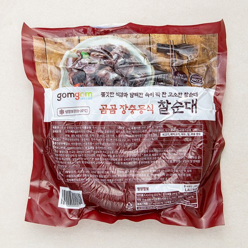 곰곰 장충동식 찰순대, 1kg, 1개 - 찰순대 추천