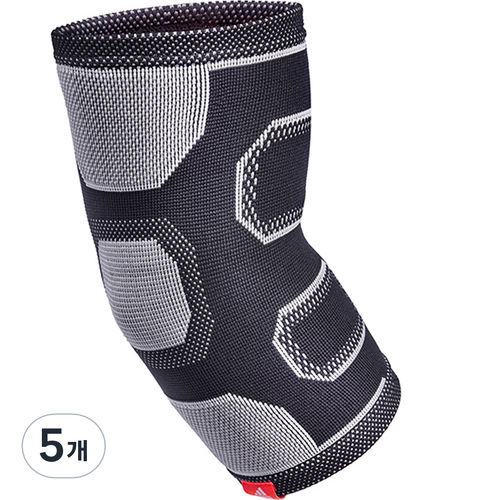 아디다스 에센셜 팔꿈치보호대, 5개, 블랙